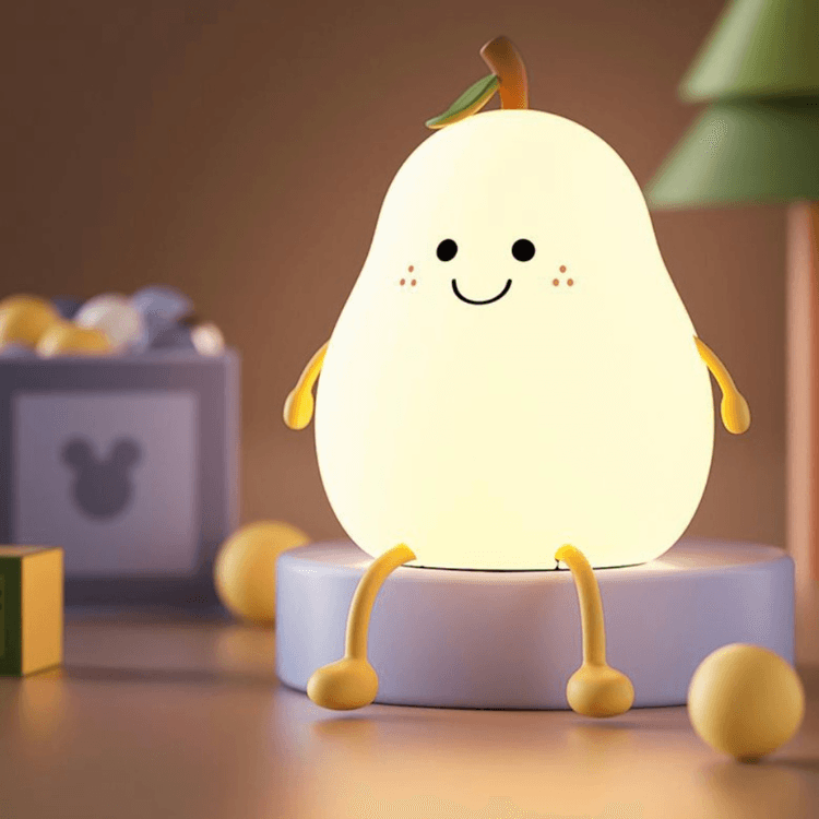 Pear/Bunny Silicone LED Night Light