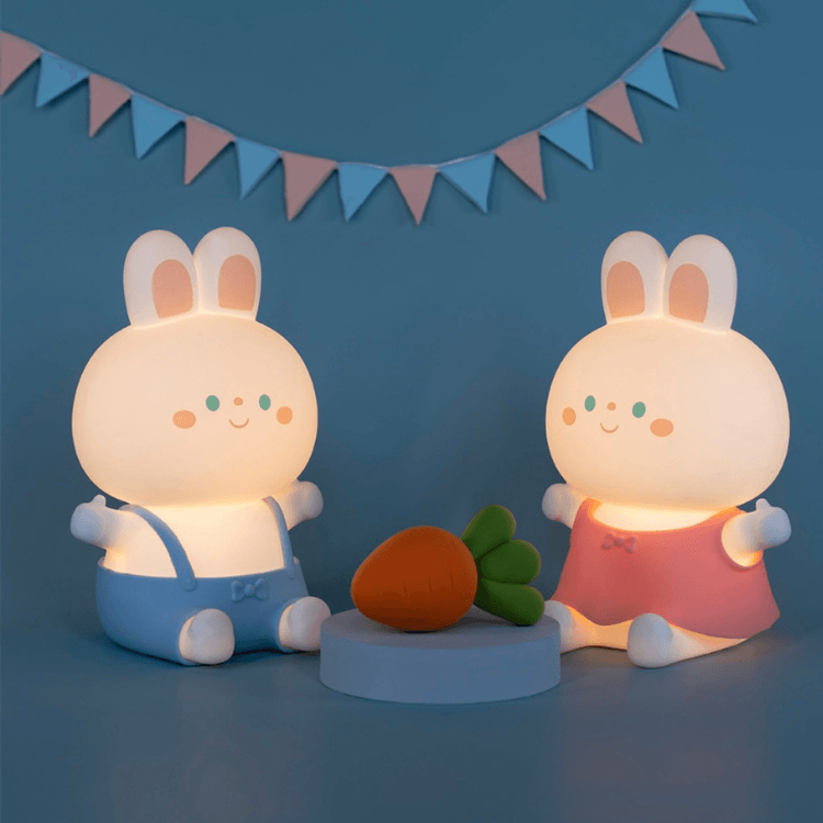 Pear/Bunny Silicone LED Night Light