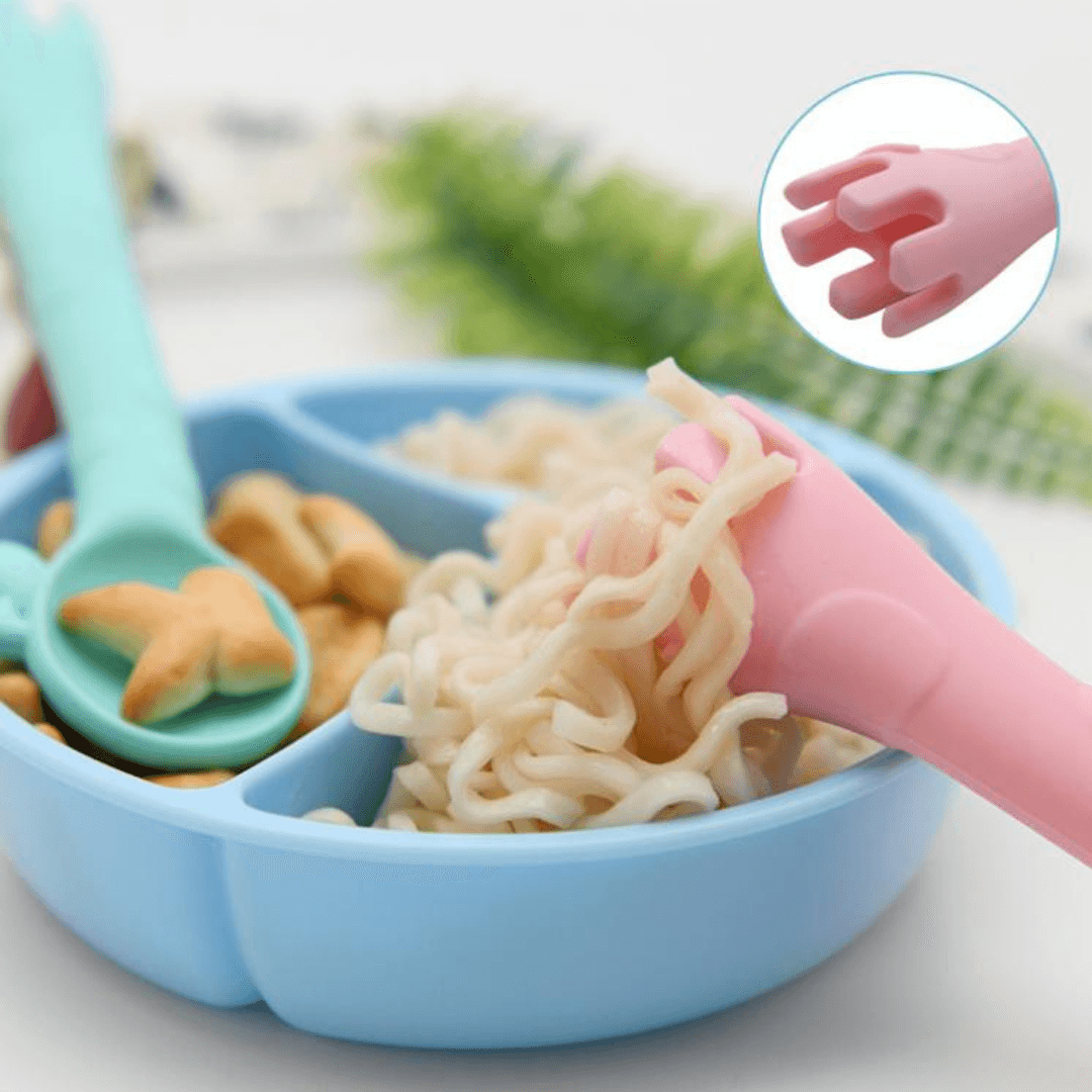 Giraffe 2-in-1 Silicone Spork