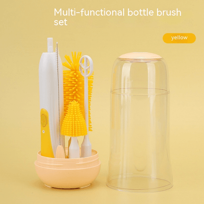 Electric Baby Bottle Brush Set