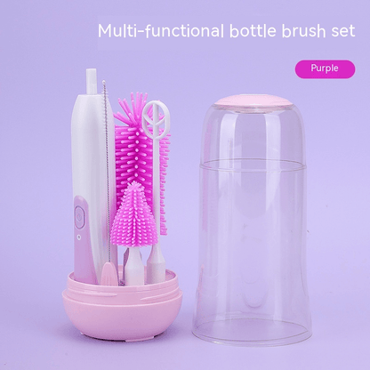 Electric Baby Bottle Brush Set