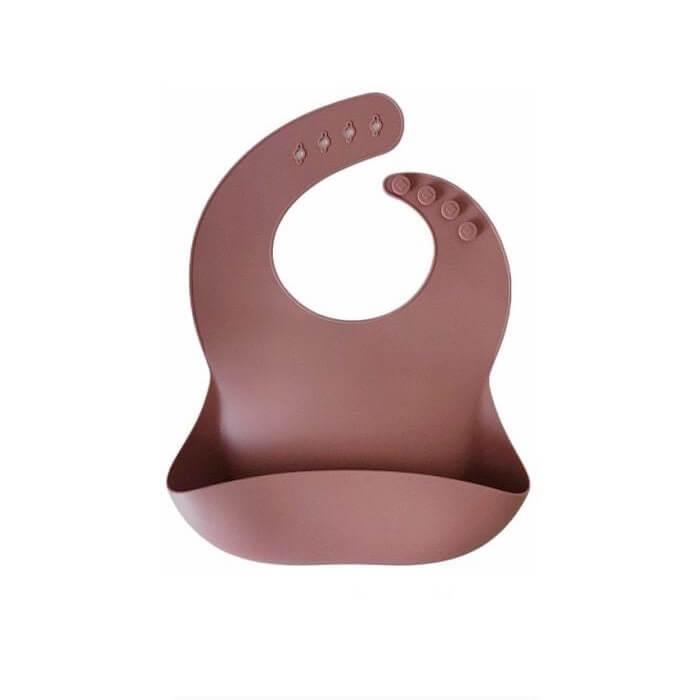 Plain Silicone Mess Free Bibs