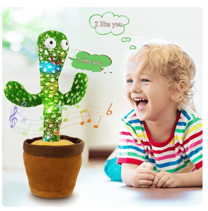 Interactive Dancing & Talking Cactus Toy