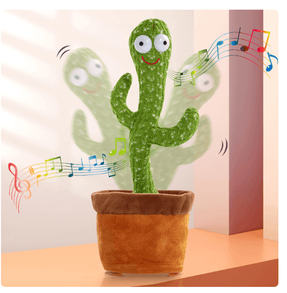 Interactive Dancing & Talking Cactus Toy