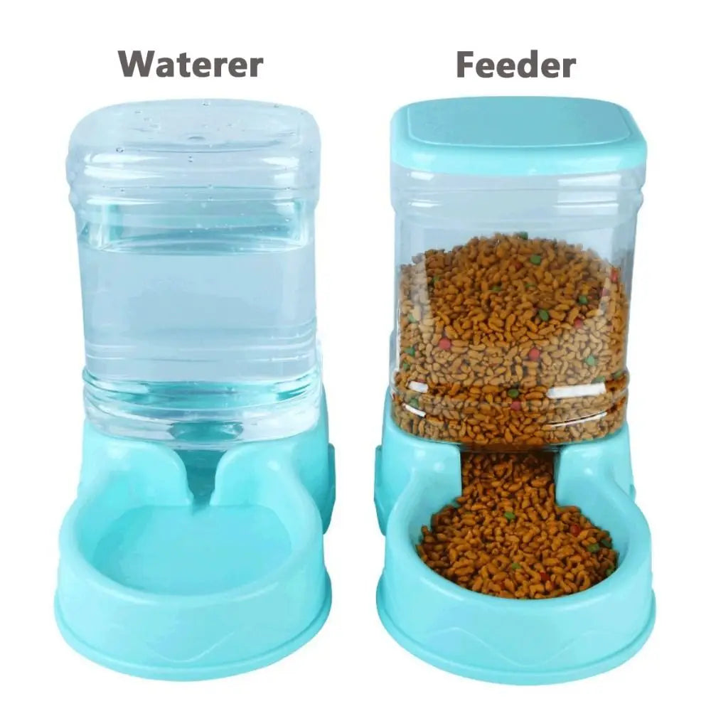 3.8L PP material Pet feeder Pet Water Fountain Drink Bowl Automatic Pet Feeder Large Cat Dog Food Dispenser