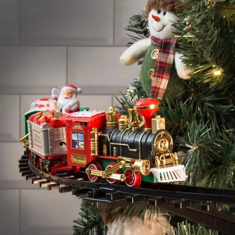 Christmas Train with Lights, Sound & Hanging Option