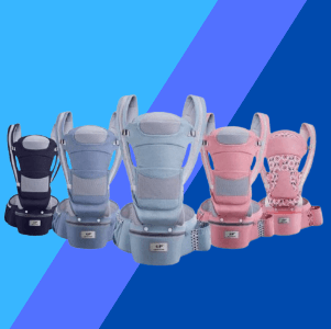 4-in-1 Newborn Baby Carrier Backpack