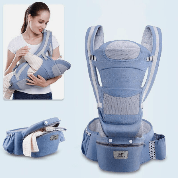 4-in-1 Newborn Baby Carrier Backpack