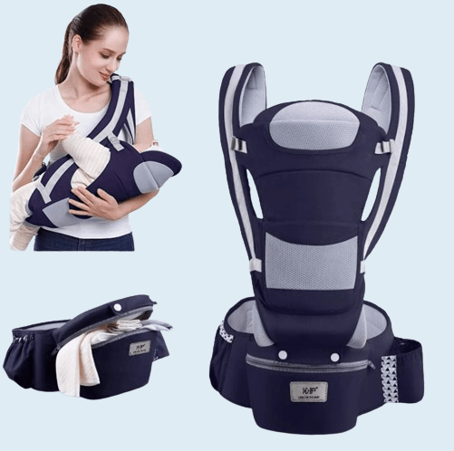 4-in-1 Newborn Baby Carrier Backpack