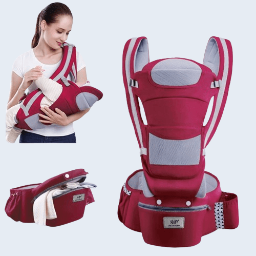 4-in-1 Newborn Baby Carrier Backpack