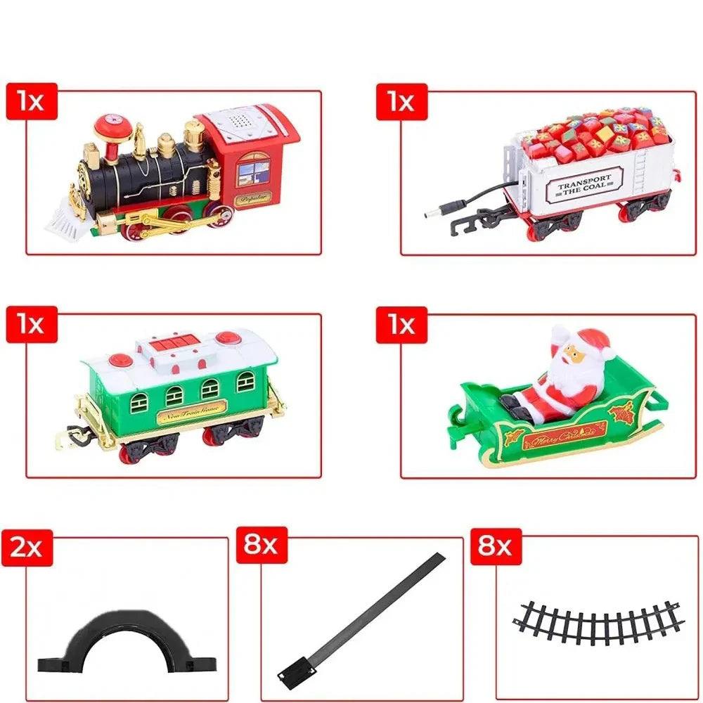 Christmas Train with Lights, Sound & Hanging Option